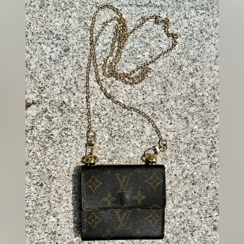 Louis Vuitton Retro Mini Brown Monogram Wallet Crossbody - Picture 2 of 7